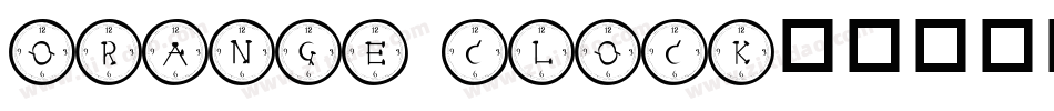 Orange Clock字体转换